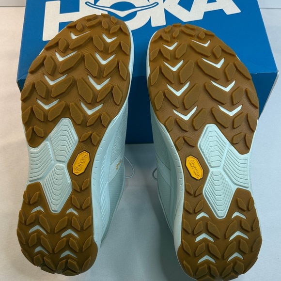 Hoka Transport Athletic Shoes in Light Blue and White - Picture 7 of 9